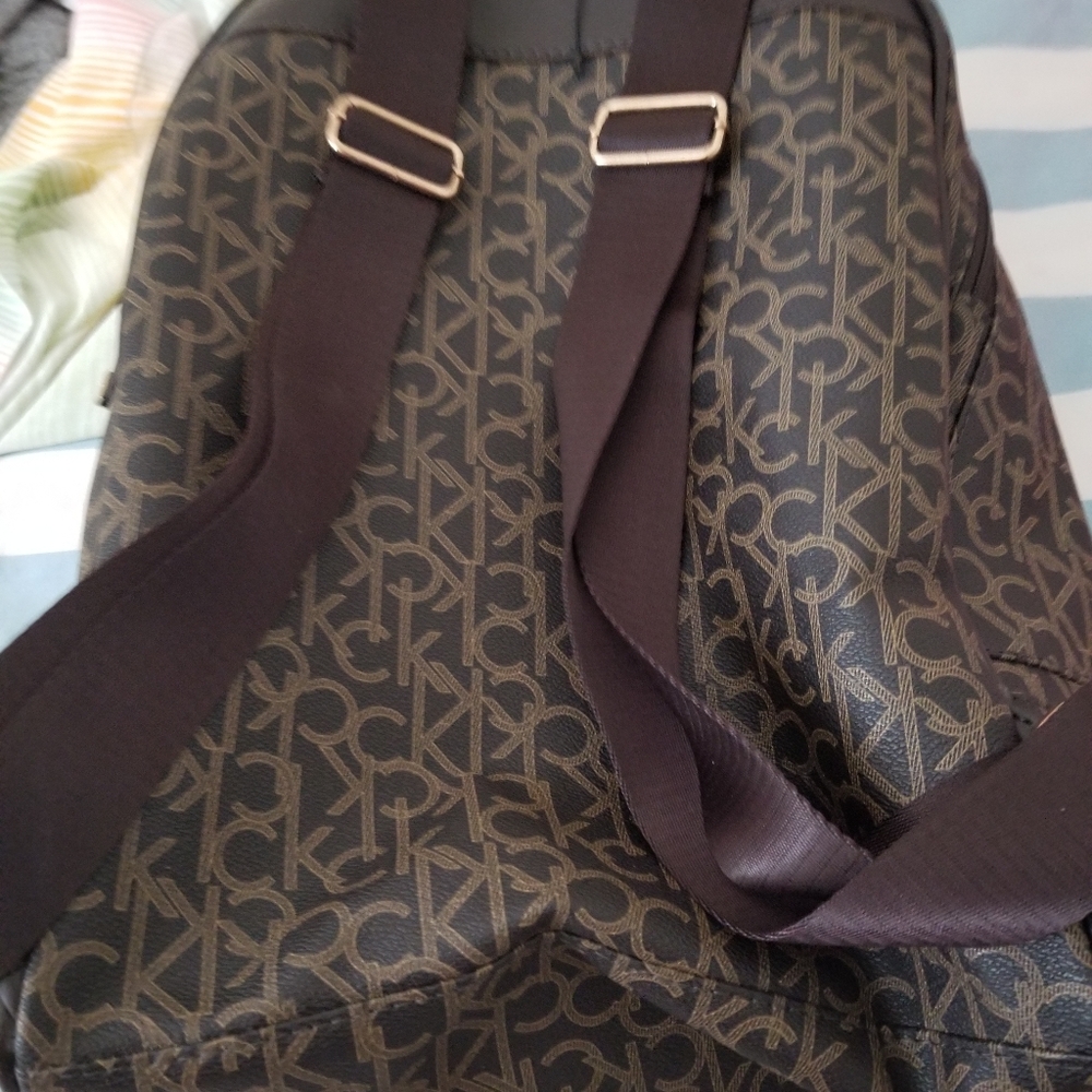 Calvin Klein big roomy backpack. New with no tags.